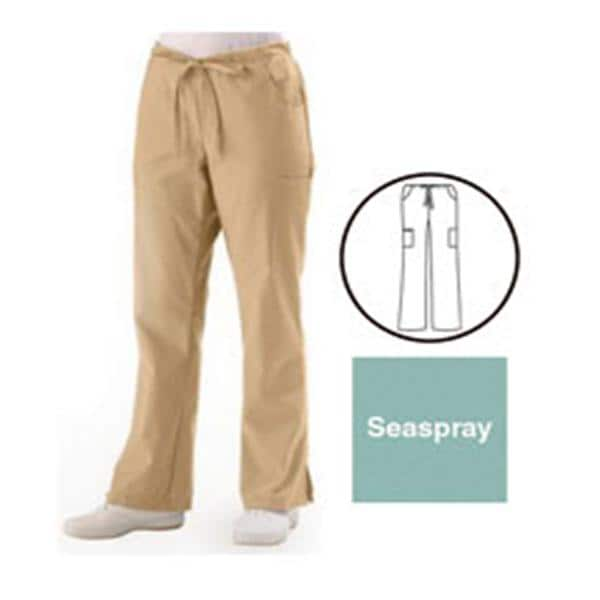 Scrub Pant 4 Pockets 2X Large Seaspray Unisex Ea