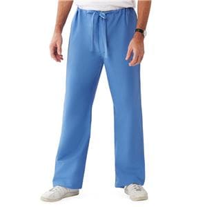 Scrub Pant 65% Polyester / 35% Cotton 1 Pocket X-Large Ceil Blue Unisex Ea