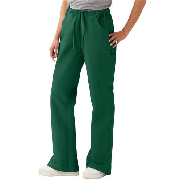 Scrub Pant 4 Pockets 2X Large Evergreen Unisex Ea