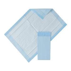 Protection Plus Incontinence Underpad Unisex 23x36" Moderate White/Blue 150/Ca