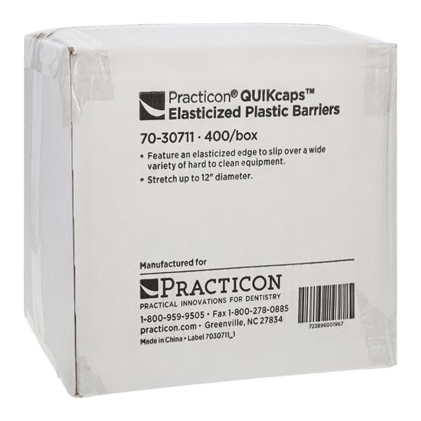 QuickCap Barrier Multi Purpose 12 in Clear 400/Pk