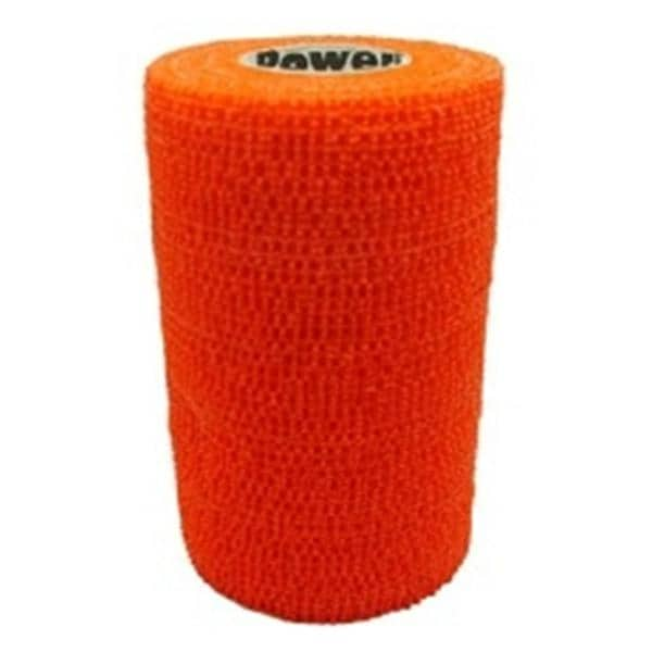 PowerFlex Athletic Tape Elastic 3"x6yd Orange Non-Sterile 16/Ca