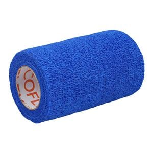 CoFlex Compression Bandage Elastic 4"x5yd Blue Non-Sterile 18/Bx