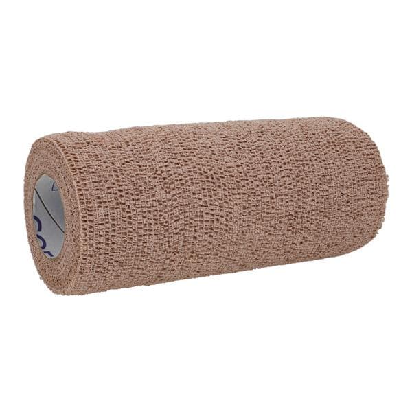 CoFlex Compression Bandage Elastic 6"x5yd Tan Non-Sterile 12/Ca