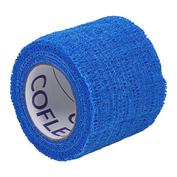 CoFlex NL Compression Bandage Elastic 2"x5yd Blue Non-Sterile 36/Ca