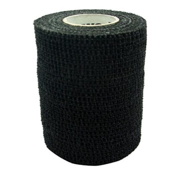 PowerFlex Athletic Tape Elastic 6"x6yd Black Non-Sterile 8/Ca