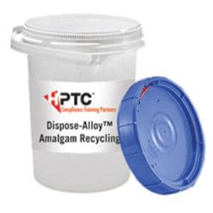 Dispose-Alloy Amalgam Recycling System 2.5gal Plastic Ea