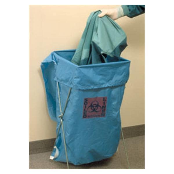 Stand Laundry Bag Metal Ea