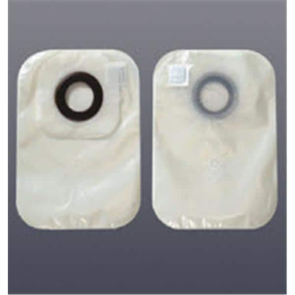 Karaya 5 1-Piece 2-1/2" Ostomy Pouch Transparent