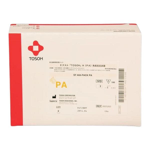 ST AIA-Pack PSA: Prostate Specific Antigen Reagent For POL 20x5 Tray 100/Bx