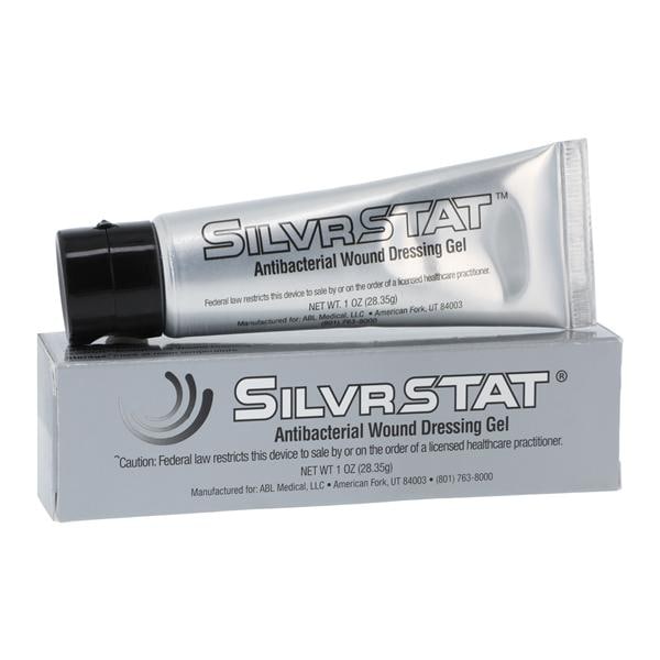 SilvrSTAT Topical Gel - Tube 1oz/Tb, 24 TB/CA