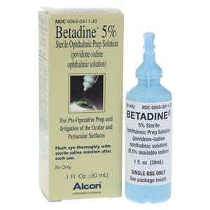 Betadine Ophthalmic Solution 5% Bottle 30mL/Bt