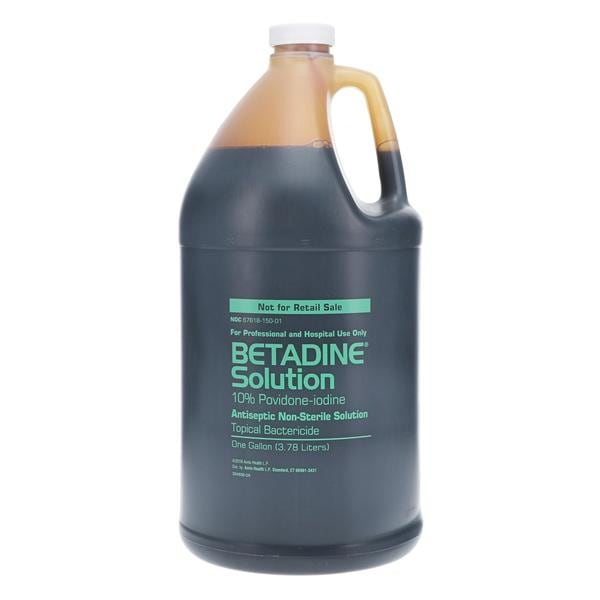 Betadine Prep Solution 1 Gallon Jug 1Ga/Bt, 4 BT/CA