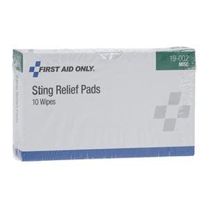 Wipe Sting Relief 10/Bx