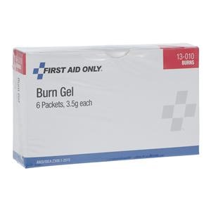 BurnAid Burn Gel 8oz Foil Packet 6/Bx