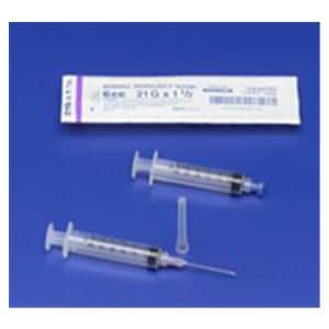 Monoject General Use Syringe 6cc Low Dead Space 100/Bx