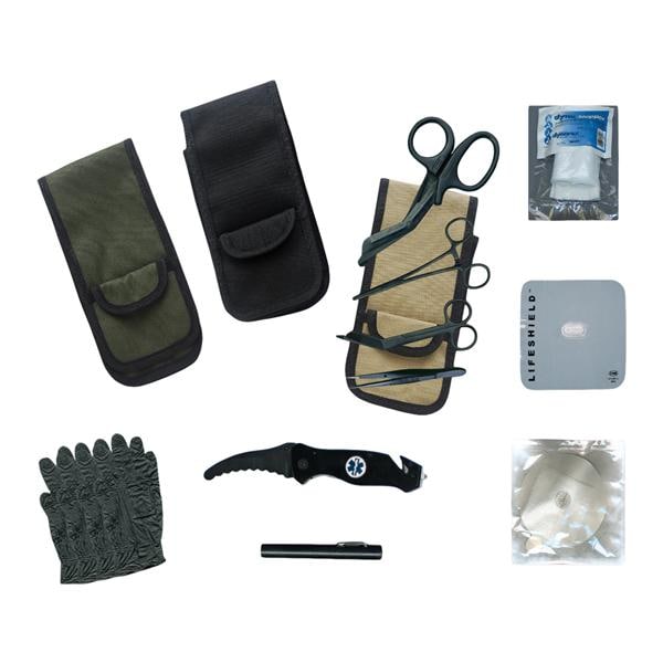 Emergency Tactical Response Quick Response Holster Set Black