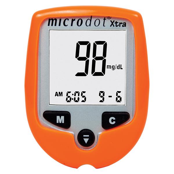 Microdot Rubber Sleeve For Glucometer Ea