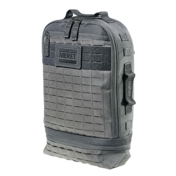 Meret Savior 7 Pro Combat Trauma Backpack 4.75x13.5x21.5" Tctl Blk Ovrszd Zpr