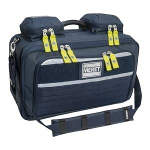 Meret Omni Pro BLS/ALS Bag 15x22x9.5" Blue SolidGrip Main Handle/Shoulder Strap