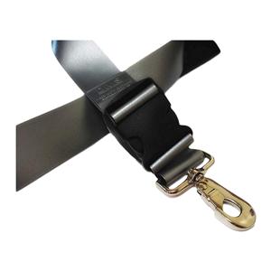 Restraint Strap Polyester 2 Piece Plastic Buckle, Metal Swivel Speed Clips Ea