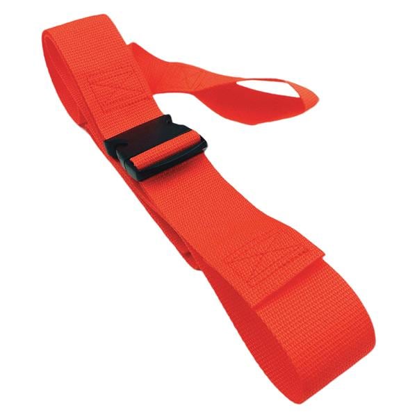 Restraint Strap Polypropylene 2 Piece Plastic Buckle, Loop Lock Ends Ea