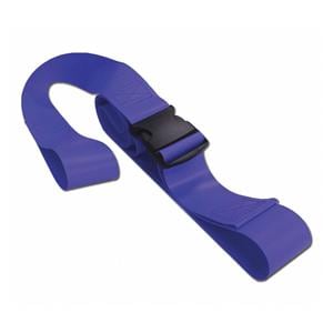 Restraint Strap Vinyl 2 Piece Plastic Buckle, Loop Lock Ends Ea