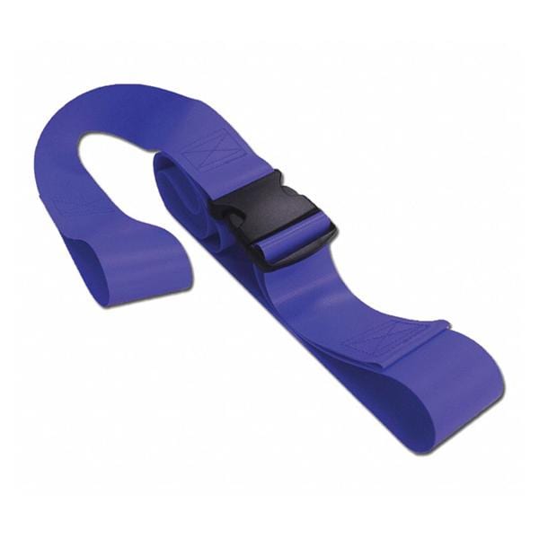 Restraint Strap Vinyl 2 Piece Plastic Buckle, Loop Lock Ends Ea