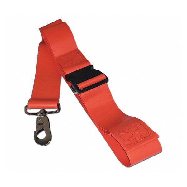 Restraint Strap Vinyl 2 Piece Plastic Buckle, Metal Swivel Speed Clips Ea