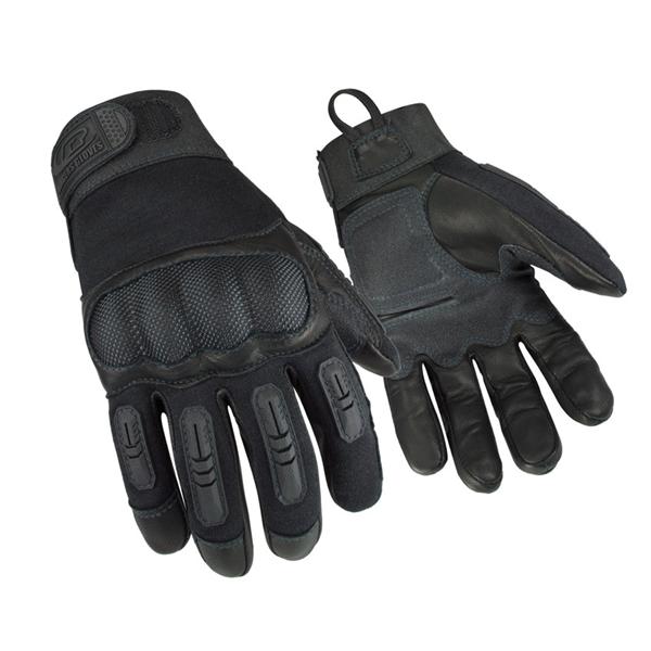 Ringers Synth Lthr / Kevlar / Flex Thrmplstc Rbr Flame Resistance Gloves XL Blk