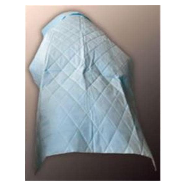 Quilted Blanket Light Blue