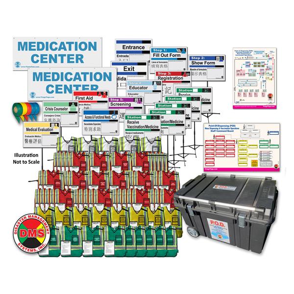 Mass Vaccination Kit Multi-Color Adult