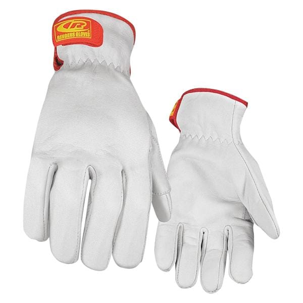 Ringers Leather Cut-Resistant Light Duty Gloves Small White