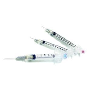 VanishPoint Syringe/Needle 10cc Lubricated 21gx1" Safety 6x100/ca