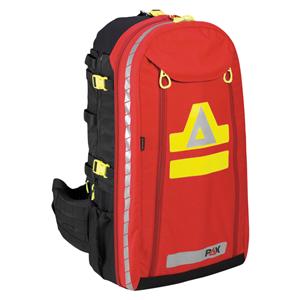 Backpack Red Zipper Closure Adjustable Shoulder Straps