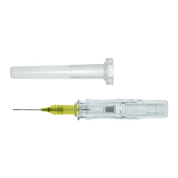 ViaValve Safety IV Catheter Safety Straight 24 Gauge 5/8" Ea