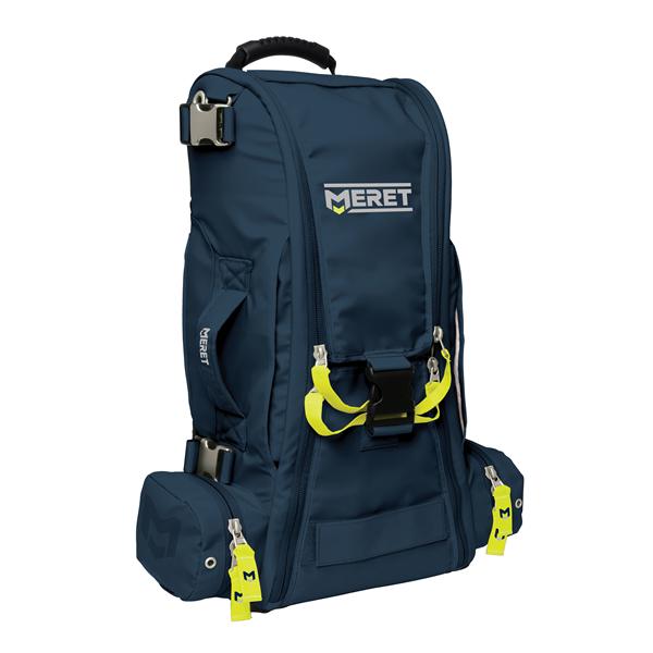 MERET RECOVER PRO O2 Bag Navy Zipper Closure Comfort Grip Carry Handle