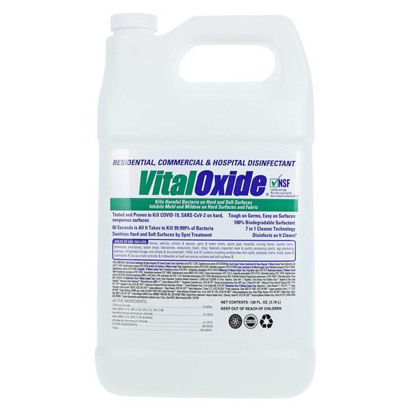 Vital Oxide Surface Disinfectant Fragrance Free 1 Gallon 4/Ca