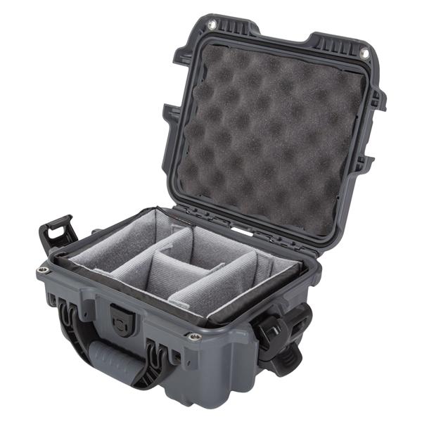 Model 905 Waterproof Case 12.5x10.1x6" Graphite Latch Closure Sft Grp/Ergo Hndl