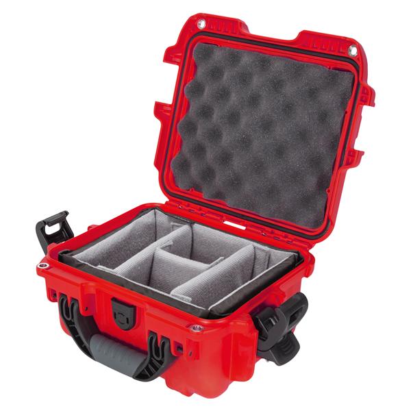 Model 905 Waterproof Case 12.5x10.1x6" Red Latch Closure Sft Grp/Ergo Hndl