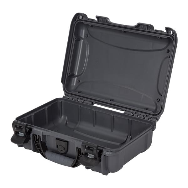 Model 909 Waterproof Case 12.6x9x4.4" Graphite Latch Closure Sft Grp/Hndl