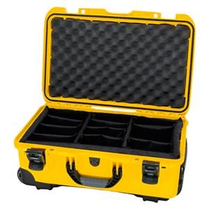 Model 935 Waterproof Case 22x14x9" Yellow Ltch Clsr Tp Hndl/Sd Hndl/Rtrctbl Hndl