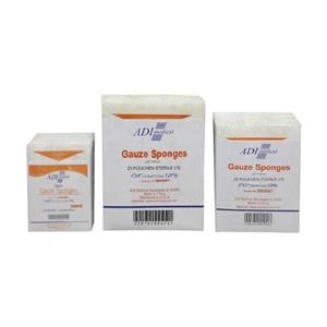 ADI Medical 100% Cotton Gauze Sponge 3x3" 12 Ply Sterile Woven