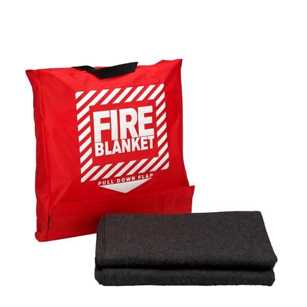 Fire Blanket Gray Wool 62x84