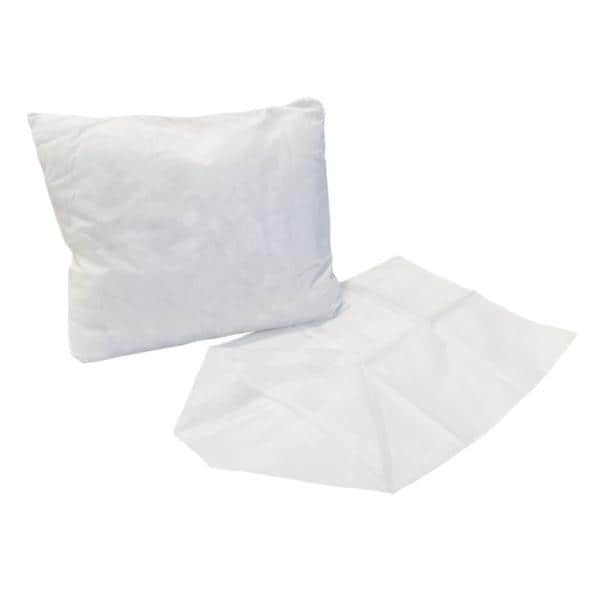 Deluxe Pillowcase 21x30" Non Woven White Disposable 100/Ca