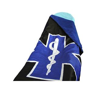 EMS Blanket Black/Royal Blue Fleece/Nylon 60x90