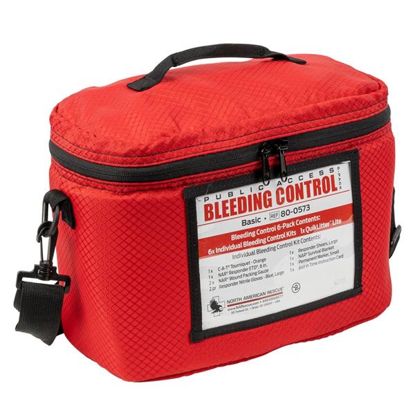 Public Access Kit Bleeding Control Red