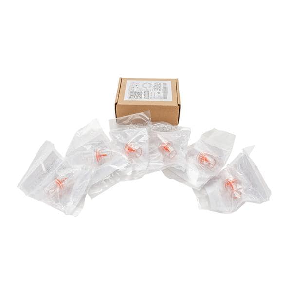 Valve Flow Control Clear Single Patient Use 6/Pk