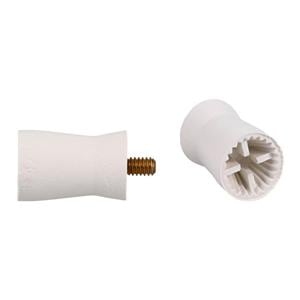 Traditional Web Prophy Cups Firm Webbed Screw Type White 144/Pk