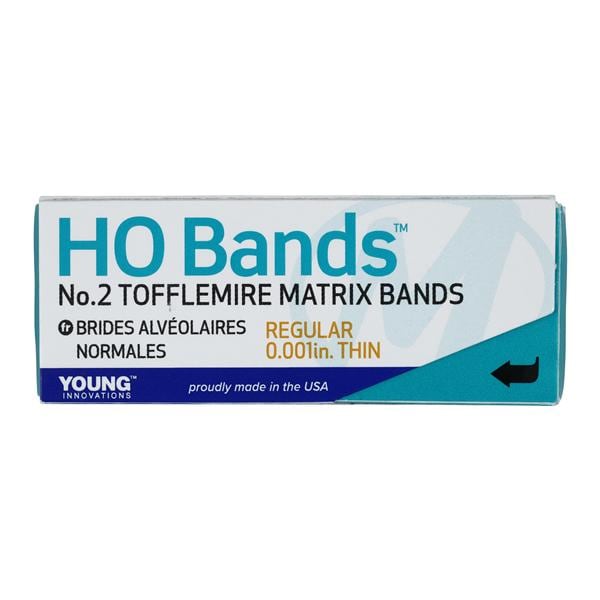 HO Bands Tofflemire Matrix Band 0.001 in Size MOD 2 100/Pk